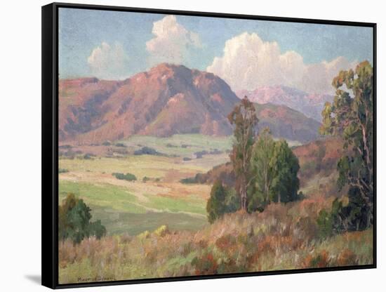 San Diego Hills-Maurice Braun-Framed Stretched Canvas