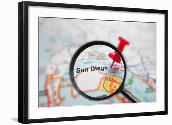 San Diego Mag-zimmytws-Framed Photographic Print