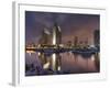 San Diego Marina and Skyline at Dusk, California, United States of America, North America-Sergio Pitamitz-Framed Photographic Print