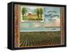 San Diego Mission Brand - Chula Vista, California - Citrus Crate Label-Lantern Press-Framed Stretched Canvas