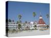 San Diego's Most Famous Building, Hotel Del Coronado Dating from 1888, San Diego, USA-Fraser Hall-Stretched Canvas