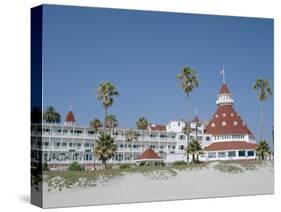 San Diego's Most Famous Building, Hotel Del Coronado Dating from 1888, San Diego, USA-Fraser Hall-Stretched Canvas