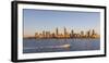 San Diego's Skyline as Seen at Sunset-Andrew Shoemaker-Framed Photographic Print