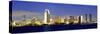 San Diego Skyline, California, USA-John Alves-Stretched Canvas