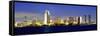 San Diego Skyline, California, USA-John Alves-Framed Stretched Canvas