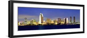 San Diego Skyline, California, USA-John Alves-Framed Photographic Print