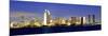 San Diego Skyline, California, USA-John Alves-Mounted Photographic Print