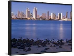 San Diego Skyline Viewed From Coronado Island, San Diego, California, USA-Richard Cummins-Framed Photographic Print