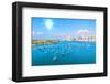 San Diego Skyline & Waterfront-null-Framed Art Print