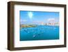 San Diego Skyline & Waterfront-null-Framed Art Print