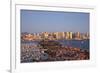 San Diego Skyline with Harbor Island Boats, California, USA, Summer-Stuart Westmorland-Framed Premium Photographic Print