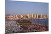 San Diego Skyline with Harbor Island Boats, California, USA, Summer-Stuart Westmorland-Mounted Premium Photographic Print