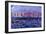 San Diego Skyline with Marina at Dusk-Markus Bleichner-Framed Art Print