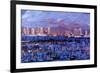 San Diego Skyline with Marina at Dusk-Markus Bleichner-Framed Art Print