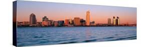 San Diego Skyline-null-Stretched Canvas