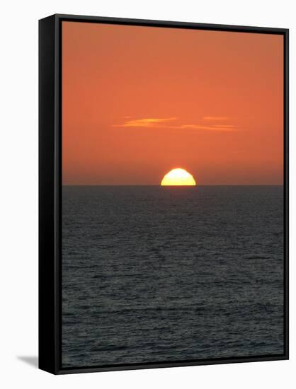 San Diego Sunset, 2009-null-Framed Stretched Canvas