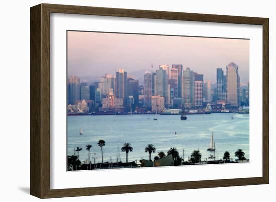San Diego Sunset II-Alan Hausenflock-Framed Photographic Print