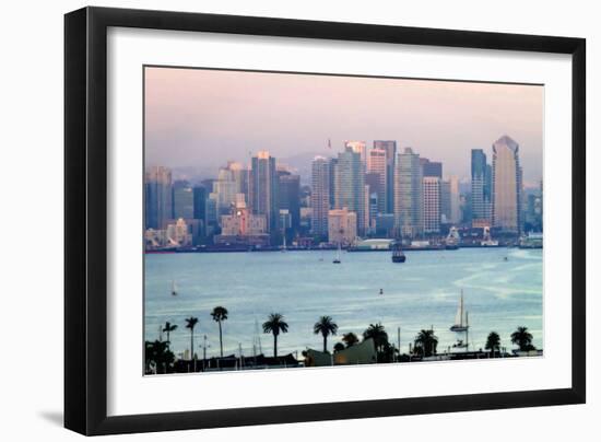 San Diego Sunset II-Alan Hausenflock-Framed Photographic Print