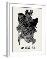 San Diego-Mr City Printing-Framed Art Print
