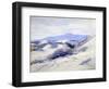 San Dunes Near Palm Springs-John Frost-Framed Art Print