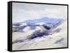 San Dunes Near Palm Springs-John Frost-Framed Stretched Canvas
