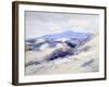 San Dunes Near Palm Springs-John Frost-Framed Art Print