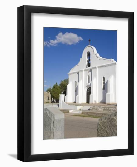 San Elizario Mission, El Paso, Texas, United States of America, North America-Richard Cummins-Framed Premium Photographic Print