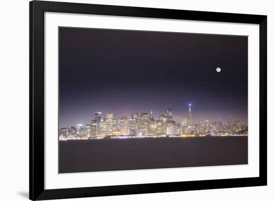 San Fco and Moon-Moises Levy-Framed Photographic Print