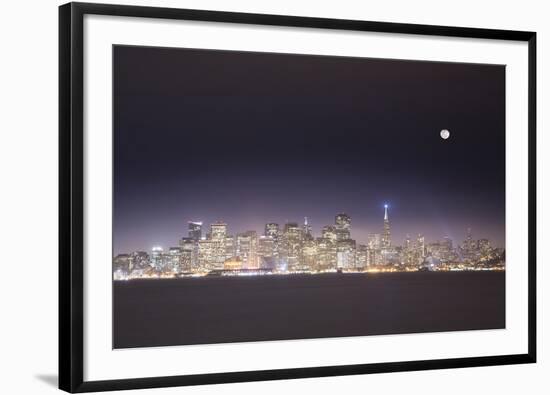 San Fco and Moon-Moises Levy-Framed Photographic Print