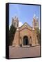 San Felipe De Neri Church, Old Town, Albuquerque, New Mexico, Usa-Wendy Connett-Framed Stretched Canvas