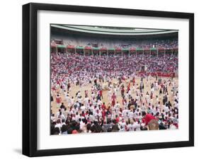 San Fermin Festival, Plaza De Toros, Pamplona, Navarra, Spain, Europe-Marco Cristofori-Framed Photographic Print