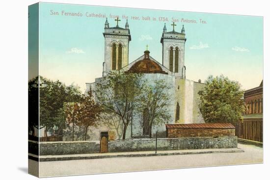 San Fernando Cathedral, San Antonio, Texas-null-Stretched Canvas