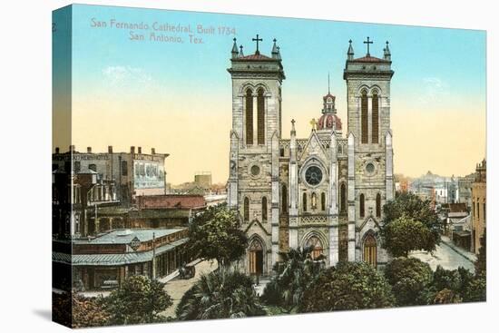 San Fernando Cathedral, San Antonio, Texas-null-Stretched Canvas