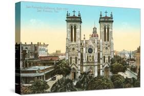 San Fernando Cathedral, San Antonio, Texas-null-Stretched Canvas