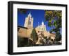 San Filipe De Neri Church, Old Town Plaza, Albuquerque, New Mexico, USA-Michael Snell-Framed Photographic Print