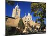 San Filipe De Neri Church, Old Town Plaza, Albuquerque, New Mexico, USA-Michael Snell-Mounted Photographic Print