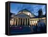 San Francesco Di Paola and Piazza Del Plebiscito, Naples, Campania, Italy, Europe-Charles Bowman-Framed Stretched Canvas