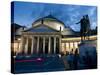 San Francesco Di Paola and Piazza Del Plebiscito, Naples, Campania, Italy, Europe-Charles Bowman-Stretched Canvas