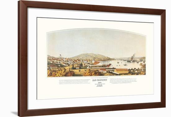 San Francisco, 1849-Henry Firks-Framed Art Print
