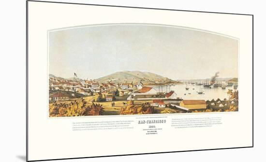 San Francisco, 1849-Henry Firks-Mounted Art Print