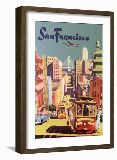 San Francisco, 1955-null-Framed Giclee Print