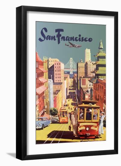 San Francisco, 1955-null-Framed Giclee Print