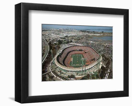 San Francisco 49ers Candlestick Park Sports-Mike Smith-Framed Art Print