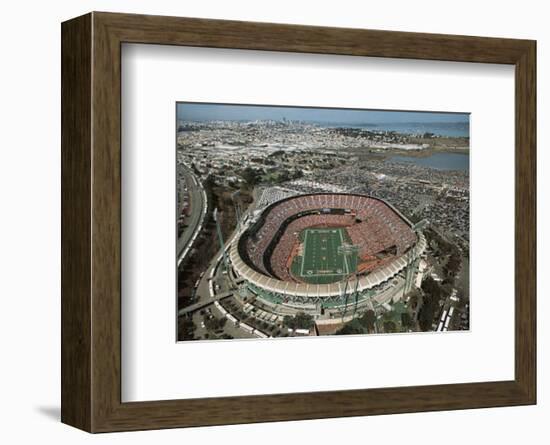 San Francisco 49ers Candlestick Park Sports-Mike Smith-Framed Art Print