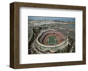 San Francisco 49ers Candlestick Park Sports-Mike Smith-Framed Art Print