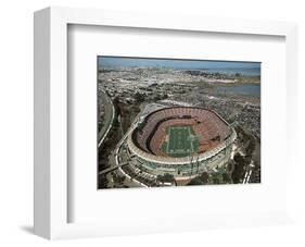 San Francisco 49ers Candlestick Park Sports-Mike Smith-Framed Art Print