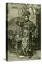 San Francisco a Chinese Actor in the Theatre 1891, USA-null-Stretched Canvas