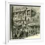 San Francisco a Street in China Town 1891, USA-null-Framed Giclee Print