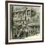 San Francisco a Street in China Town 1891, USA-null-Framed Giclee Print