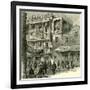 San Francisco a Street in China Town 1891, USA-null-Framed Giclee Print